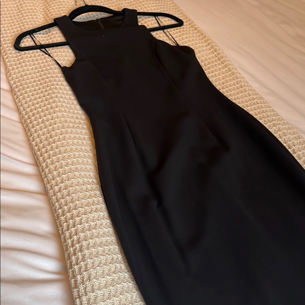 Finders Keepers Chic Black Strapless Dress
